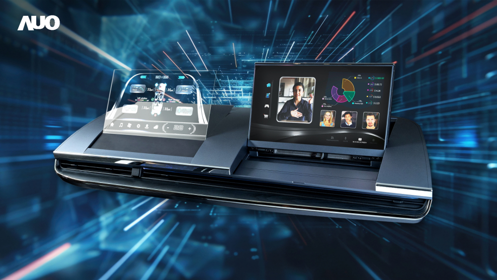 金年会|jinnianhuiMicro LED Display HMI解决方案打造透明Micro LED前座仪表，呈现信息并保留驾驶视野开阔；亦为副驾驶座乘客打造收放自如的Micro LED屏幕，在不影响显示质量的前提于显示区内建镜头，让用户能与视讯对象直接眼神接触，提供绝佳的双向沟通体验