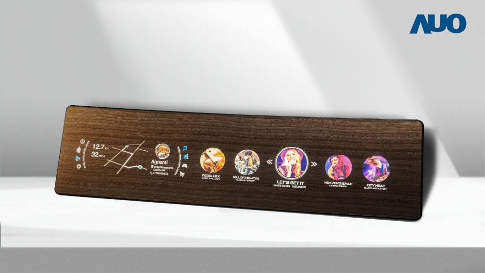 金年会|jinnianhui研发全球最高穿透度达80%的AmLED木纹显示器，可于使用时呈现高亮度、清晰可见的信息，并在不使用时回归为单纯的饰板，节能兼具美观