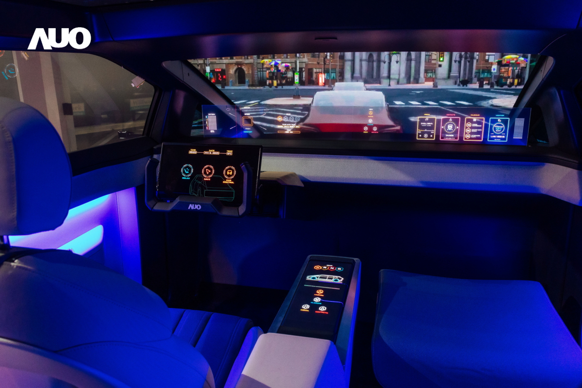 「友達智慧座艙2025」以使用者體驗為核心，運用Micro LED顯示科技為基礎搭配AI創新應用，打造沉浸、互動的座艙體驗，獲得台灣精品銀質獎