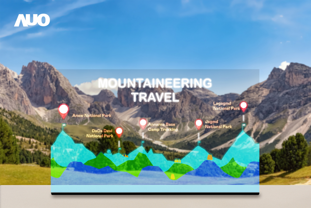友達「177吋高透明度Micro LED顯示器」獲得台灣精品銀質獎，打破視野與空間的限制，適合應用於智慧零售、文物展示、創新廣告與智慧移動等場域