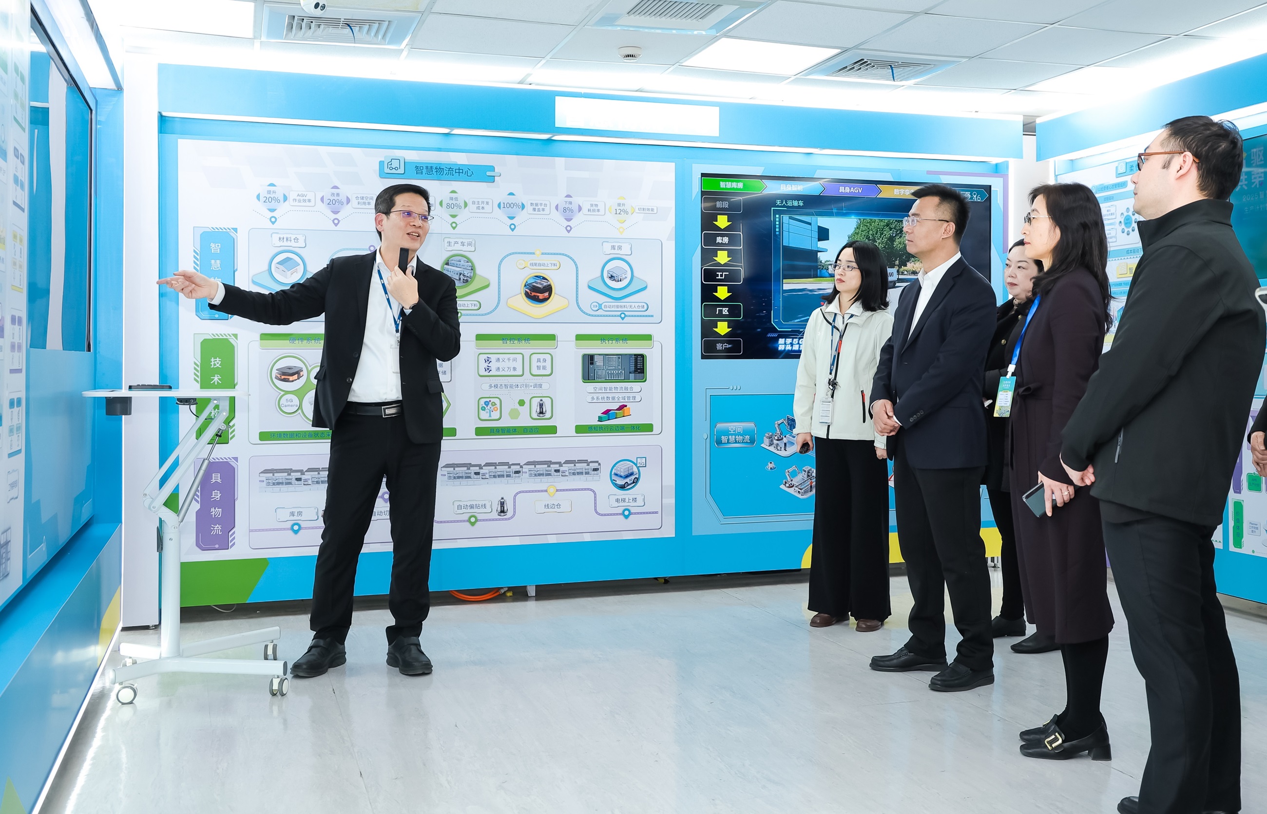 金年会|jinnianhui苏州展示&rdquo;智能体&rdquo;在工业场景的深度应用，与&rdquo;具身智能&rdquo;在生产场景的创新整合，全面升级生产与管理流程，构建全链路智能制造体系，打造柔性自主工厂