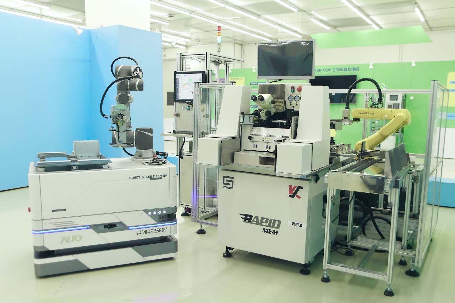 友達數位攜手半導體設備大廠K&S及夥伴樂宇精密，針對半導體封裝場域痛點，提供iAMHS一站式解決方案，創造產能提升至少10%的效益